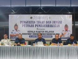 Kakanwil Ditjenpas Riau Perkuat Integritas dan Profesionalisme Jajaran Lapas Bangkinang
