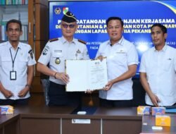 Lapas Pekanbaru dan Distankan Kota Pekanbaru Tandatangani PKS, Warga Binaan Dibekali Keterampilan Peternakan Ayam Petelur