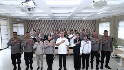 Polresta Pekanbaru Terima Asistensi dan Verifikasi Lapangan Scaling Up Inovasi Pelayanan Publik Polri