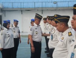 Perkuat Deteksi Dini dan Sinergitas, Lapas Pekanbaru Gelar Apel Pagi