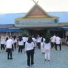 Bangun Semangat dan Kebersamaan, Lapas Pekanbaru Gelar Senam Pagi