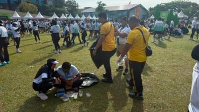Tak Ada Sampah di Jalan! Polri dan DLH Bersih-bersih Usai Riau Bhayangkara Run