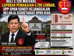 BPK Temukan Kejanggalan Jumlah Materai: Pengadaan 3.120 Lembar Tercatat Terpakai 4.798 Lembar; DPP-SPKN Desak APH Untuk Periksa