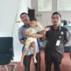 Anak Bernama Apin Akhirnya Ditemukan dan Kembali Ke Orang Tuanya Atas Kesigapan Personel Polresta Pekanbaru