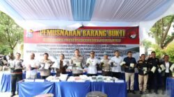 Polda Riau Musnahkan Narkoba Rp69,7 Miliar, Gagalkan Jaringan Internasional dan Selamatkan Hampir Sejuta Jiwa