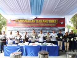 Polda Riau Musnahkan Narkoba Rp69,7 Miliar, Gagalkan Jaringan Internasional dan Selamatkan Hampir Sejuta Jiwa
