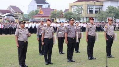 133 Personel Berprestasi Diguyur Penghargaan, Kapolda Riau: Bangun Kepercayaan Publik dengan Karya Nyata
