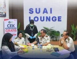 Peduli Kesehatan, Jajaran Kanwil Ditjenpas Riau Gelar Pemeriksaan Kesehatan Gratis