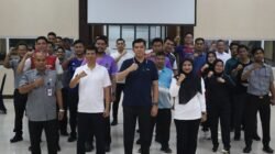 Semarakkan Hari Pengayoman ke-81, Kakanwil Kemenkum Riau Buka Turnamen Tenis Meja dan Olahraga Tradisional