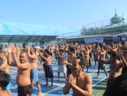 Gerak Sehat, Semangat Baru: Senam Pagi Warnai Aktivitas Warga Binaan Lapas Pekanbaru