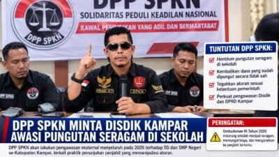 DPP-SPKN Minta Disdik Kampar Awasi Pungutan Seragam di Sekolah