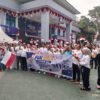 Kanwil Kemenkum Riau Gelar Kegiatan Senam Pagi dan Jalan Santai Dalam Memperingati Hari Pengayoman Ke-81