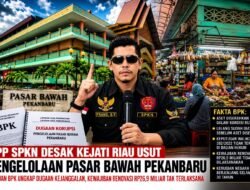 DPP-SPKN Soroti Dugaan Kejanggalan Pasar Bawah: Aset Rusak, Renovasi Rp26,9 Miliar Mangkrak