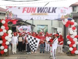 Lapas Pekanbaru Semarakkan HUT RI ke-81 dengan Fun Walk, Baksos, dan Lomba Tradisional