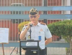 Bangun Integritas dan Semangat Kerja, Kalapas Pekanbaru Beri Motivasi Saat Apel Pagi