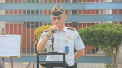 Bangun Integritas dan Semangat Kerja, Kalapas Pekanbaru Beri Motivasi Saat Apel Pagi