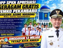 DPP-SPKN Apresiasi Pemko Pekanbaru Terapkan Seragam Gratis Dengan Anggaran Rp13 Miliar, Tetap Kita Awasi Ketat!