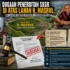 Dugaan Penerbitan SKGR di Atas Lahan Bersertifikat, DPD-LSM BARA API Riau Siapkan Laporan ke Polda Riau