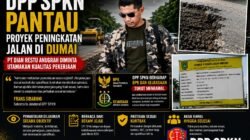 DPP-SPKN Kawal Proyek Peningkatan Jalan Soekarno-Hatta Dumai Senilai Rp14,5 Miliar, PT Dian Restu Anugrah Diminta Penuhi Kualitas Sesuai Kontrak