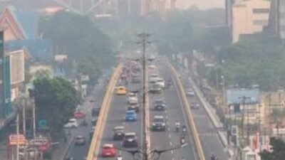 Kabut Asap Kembali Selimuti Pekanbaru, Sekolah Tatap Muka Terbatas Diterapkan