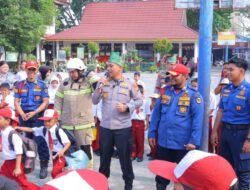 Tanamkan Kepedulian Lingkungan Sejak Dini, Polresta Pekanbaru Gelar Edukasi Green Policing di SDN 68