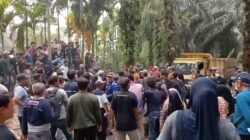 Breaking News: Konflik KSO dengan Masyarakat Desa Kota Garo Hinggah Ricuh