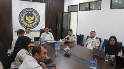 Kanwil Ditjenpas Riau Ikuti Pemaparan Hasil Akhir Evaluasi dan Perbaikan Tata Kelola Pelayanan Publik