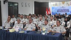 Kanwil Ditjenpas Riau Bersama Jajaran Mengikuti Arahan Dirjenpas Penguatan Kinerja Kanwil Riau