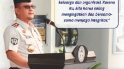 Kakanwil Ditjenpas Riau Pimpin Apel Pagi, Tegaskan Jauhi Bayang Mimpi Buruk Judi Online dan Narkoba, Tingkatkan Integritas