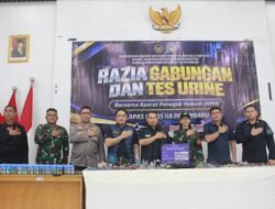 Lapas Pekanbaru Gelar Razia Gabungan Bersama TNI, Polri, dan BNN, Tegaskan Komitmen Pemberantasan Halinar