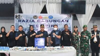 Kakanwil Ditjenpas Riau Pimpin Langsung Razia dan Tes Urine di Lapas Perempuan Pekanbaru