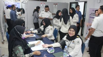 Cek Kesehatan Gratis Digelar, Jajaran Kanwil Ditjenpas Riau Siap Berkinerja Optimal