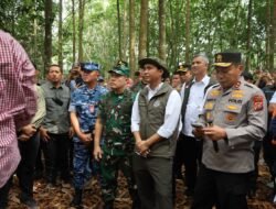 Pangdam XIX/TT Bersama Menhut Dorong Restorasi Berkelanjutan di Kawasan Rawan Karhutla