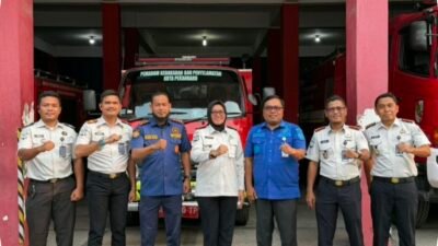 Perkuat Kesiapsiagaan Bencana, Lapas Pekanbaru Bangun Sinergi dengan BPBD dan DPKP