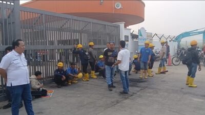 Akses Kerja Ditutup Sepihak, Puluhan Buruh TKBM Pelabuhan Dumai SBSI 92 Dumai Menjerit