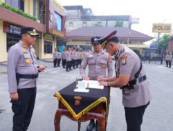 Kapolresta Pekanbaru Pimpin Sertijab Kasat Reskrim, Kompol Sholton Resmi Jabat Kasat Reskrim