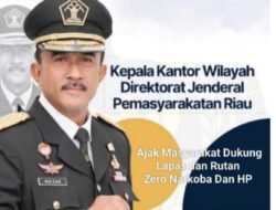 Kakanwil Ditjen Pas Riau Lakukan Pemindahan 100 Napi Riau ke Nusakambangan Cilacap