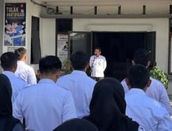Bangun Semangat dan Integritas, Apel Pagi Jadi Ajang Silaturahmi di Kanwil Ditjenpas Riau