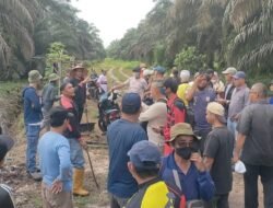 Ratusan Petani Dari Desa Pantai Raja dan Bangun Sari, Kompak Usir dan Tahan Alat Berat Milik Hanafi Cs.