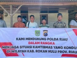 Subdit Politik Dit Intelkam Polda Riau, Gencar Lakukan Sosialisasi dan Kamtibmas di Kab. Rohul