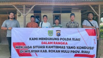 Subdit Politik Dit Intelkam Polda Riau, Gencar Lakukan Sosialisasi dan Kamtibmas di Kab. Rohul