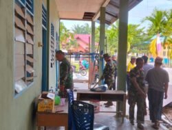 TMMD ke-124 Kodim 0320/Dumai Rehab Sarana TPA Masjid Al-Ikshan Bukit Kayu Kapur