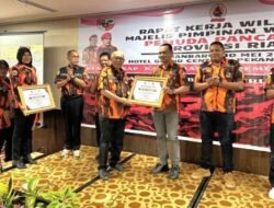 MPC PP Pekanbaru Raih Penghargaan Terbaik, Iwan P Terimakasih Ketua MPW Riau