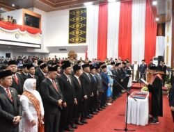 Momentum Rapat Paripurna Istimewa Pelantikan 50 Anggota DPRD Pekanbaru